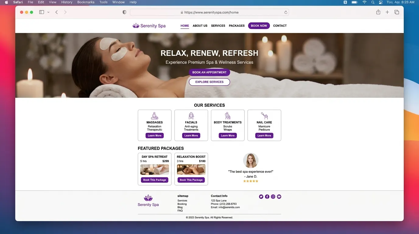 Aura Wellness Sanctuary: previous site